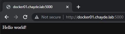 Web App On Port 5000